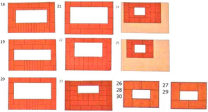 Чертеж печи