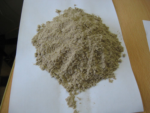 Древесная мука после мелкого дробления