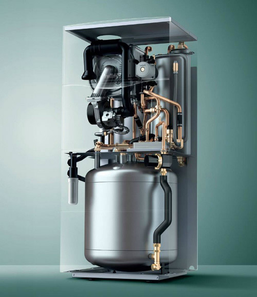 Котел со встроенным бойлером