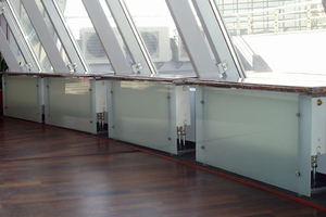 Стеклянные экраны для радиаторов