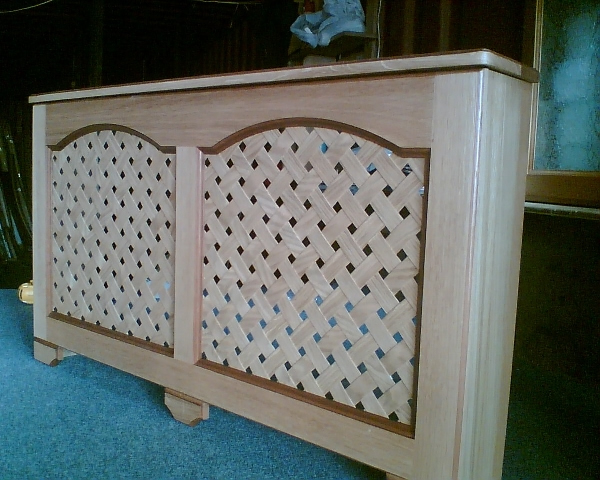 деревянный экран