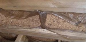 опилки как утеплитель