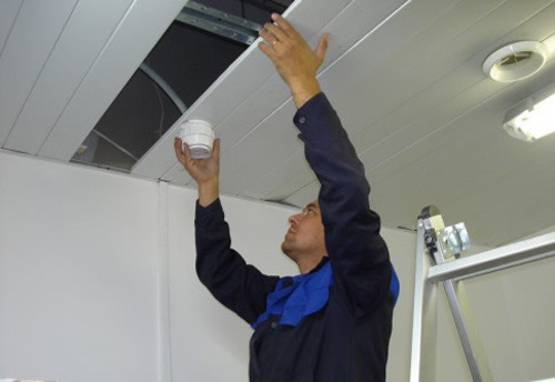 Установка датчиков мастером