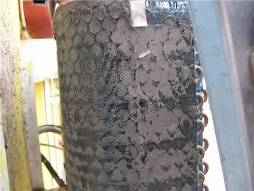 Наружный блок до чистки