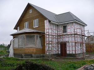 Обшивка дома