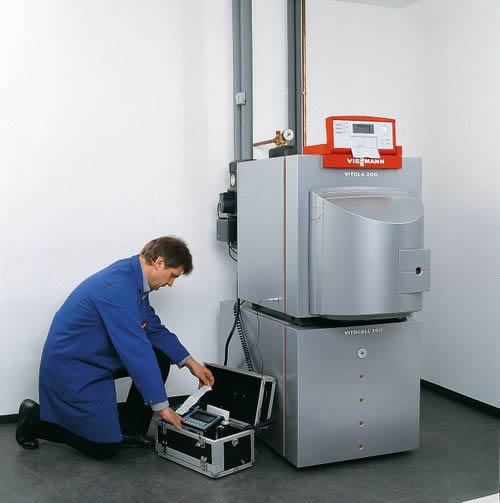 Визуальный осмотр котельного оборудования