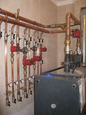 Обвязка котла