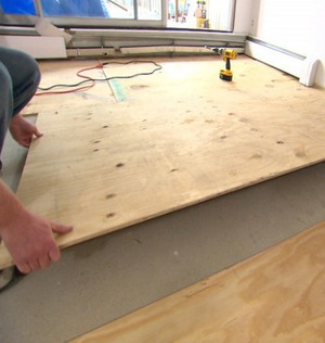 Утепление пола