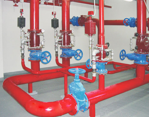 Система пожаротушения в любом помещении также важна как и система вентиляции