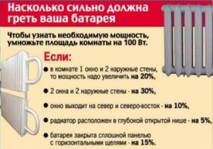 Расчет мощности