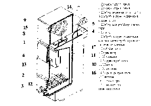 Схема котла