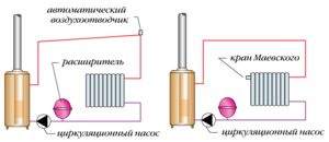 Схема отопления