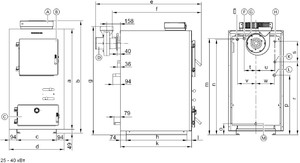 Схема сборки котла