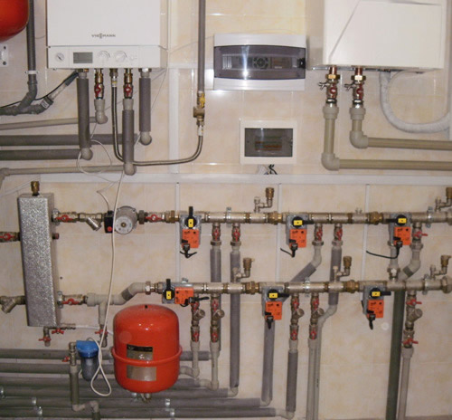 Сложная система обвязки