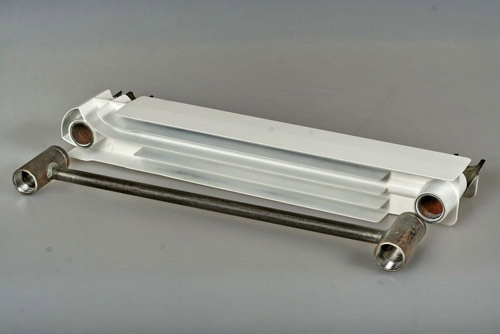 так выглядит биметаллический радиатор