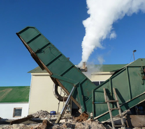 Предварительная сушка сырья