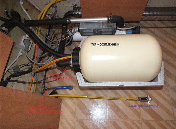 Закачка антифриза