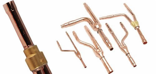 Трубы используется для подачи хладагента к внутреннему блоку от внешнего в кондиционере