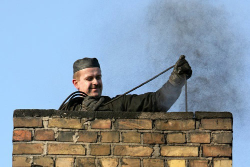 Трубочист - профессия которую уважали 