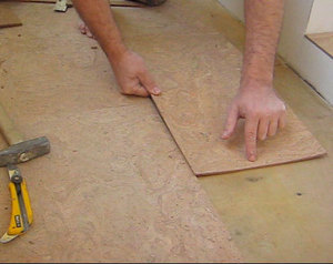 Утепление пробковыми плитами