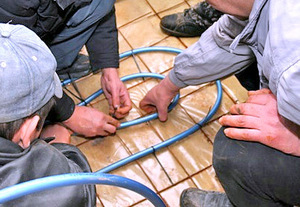 Подключение водяного пола