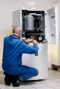 Установка котла