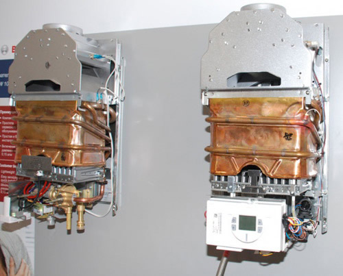 Газовый проточный водонагреватель дает возможность пользоваться горячей водой в любое время