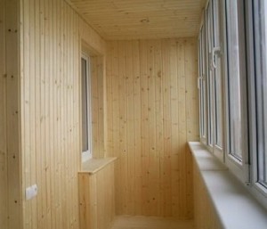 внутренняя изоляция лоджии