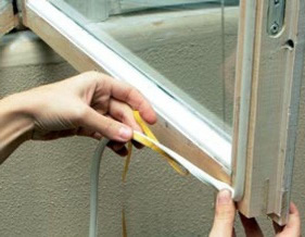 утепление специальным профилем