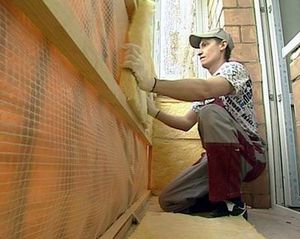 Утепление стен