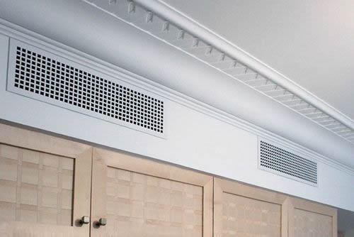 Вентиляционные решетки в интерьере