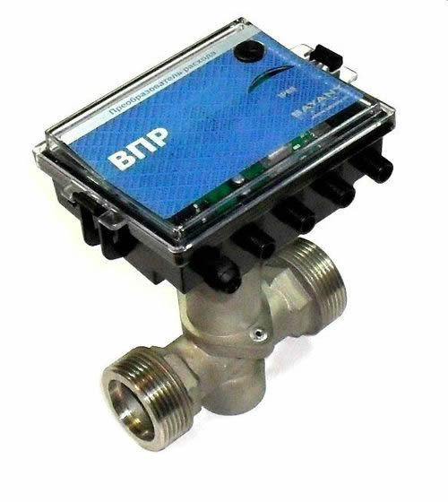 Вихревой преобразователь расхода тепла