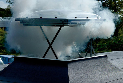 Открытый зенитный фонарь